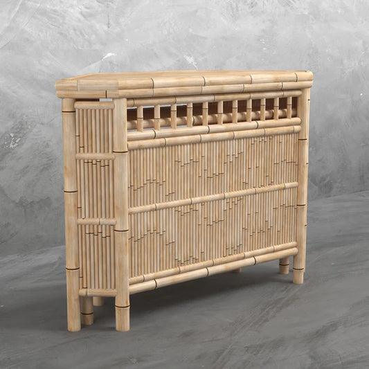 RAM Game Room 50" Bamboo Corner Tiki Bar